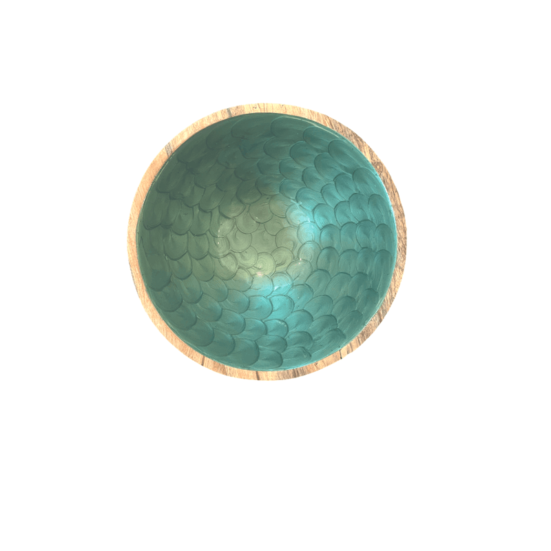 Mango Bowl Green Pearl 18cm