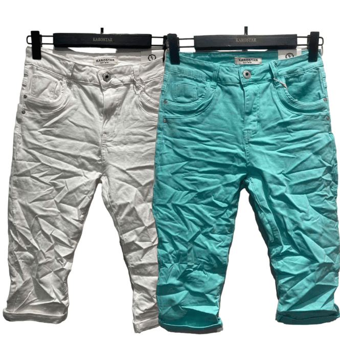 Hovedbilde Karostar Sunshine Capri Jeans (flere farger)