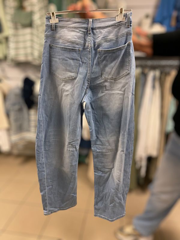 Boho Light Barrel Denim Jeans