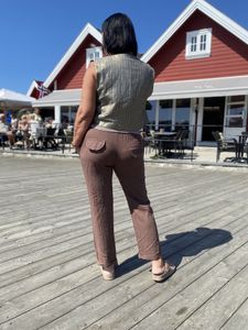 Hovedbilde Pepper Monica Linbukse Brun