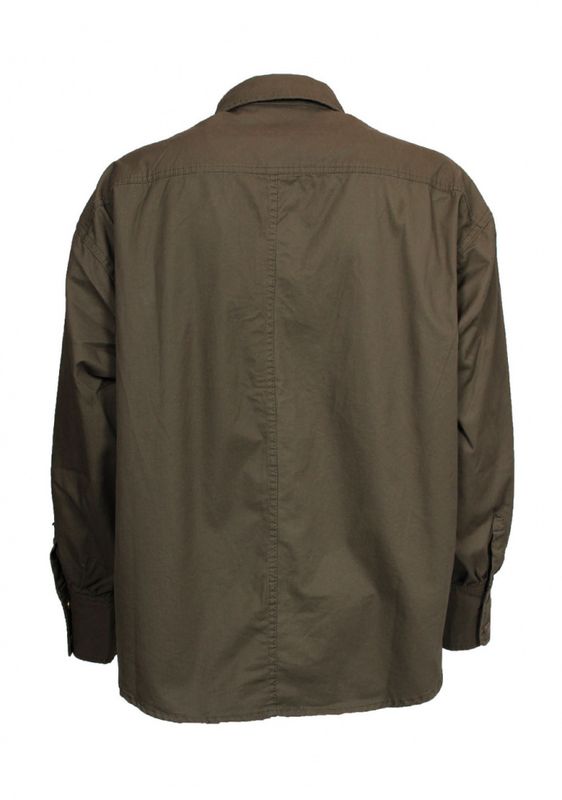 Isay Botelle Shirt Jacket Khaki