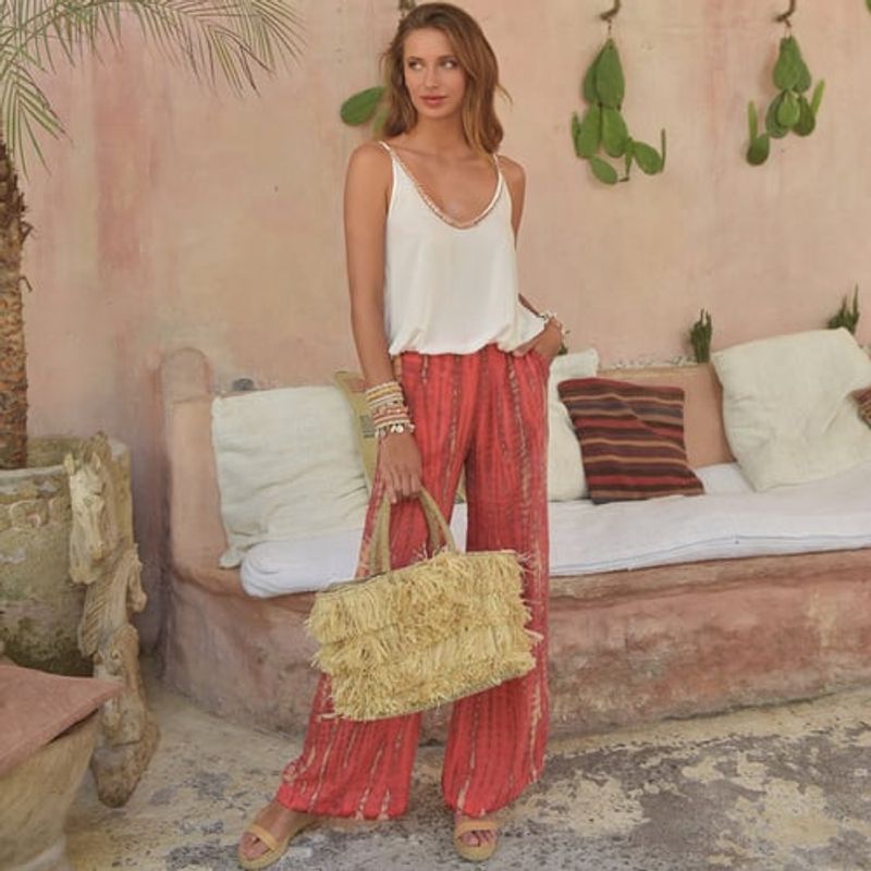 Hot Lava Pants Alex Moonstone Hot Coral