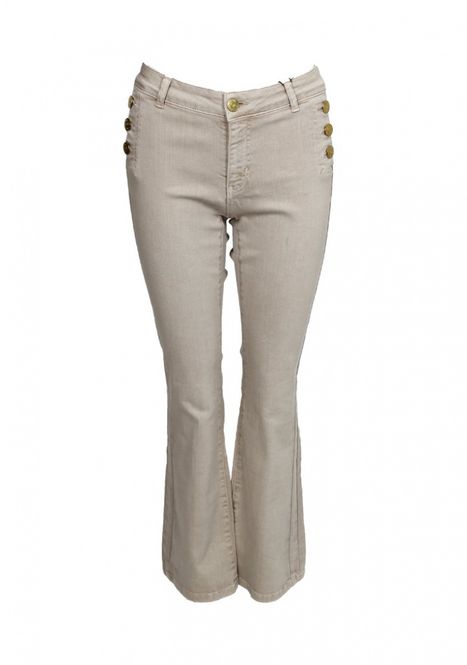 Hovedbilde Isay Como Button Pant Sand