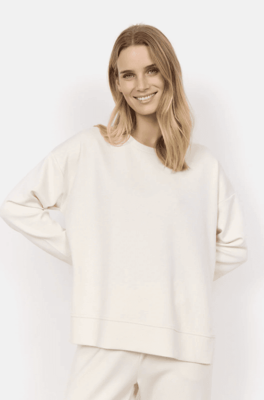 Soyaconcept Banu Sweatshirt Cream