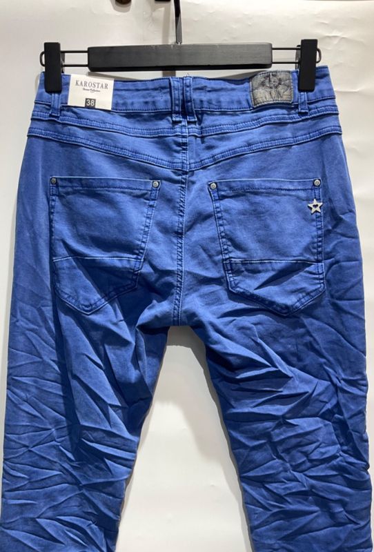 Fast Lavpris! Karostar Royal Blue Jeans