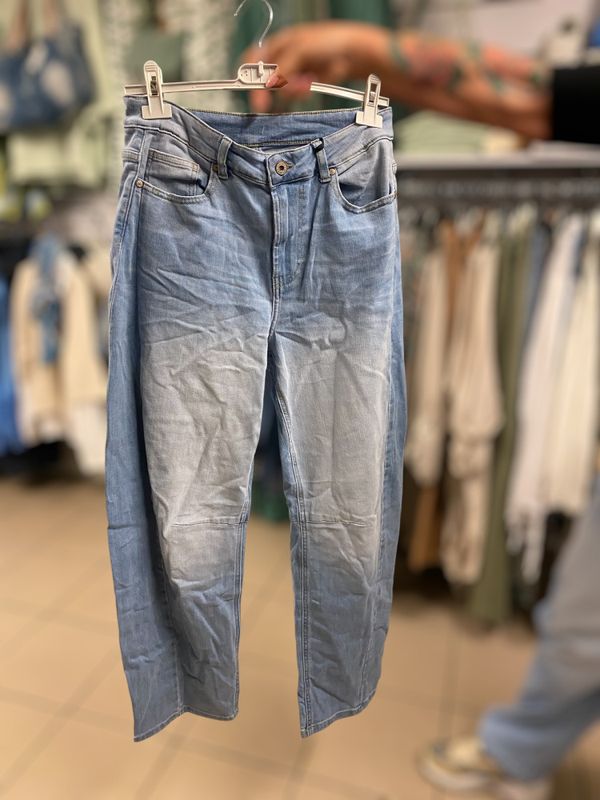 Boho Light Barrel Denim Jeans