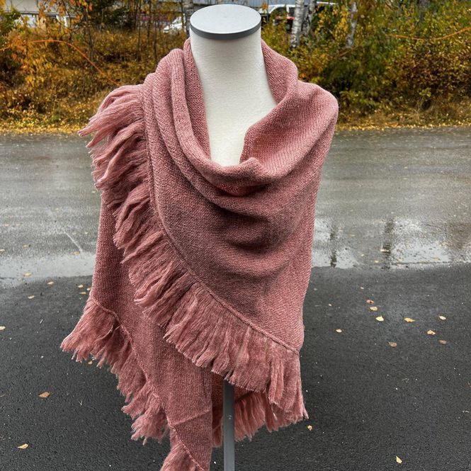 Hovedbilde Star Collection Strikket Sjal Rosa