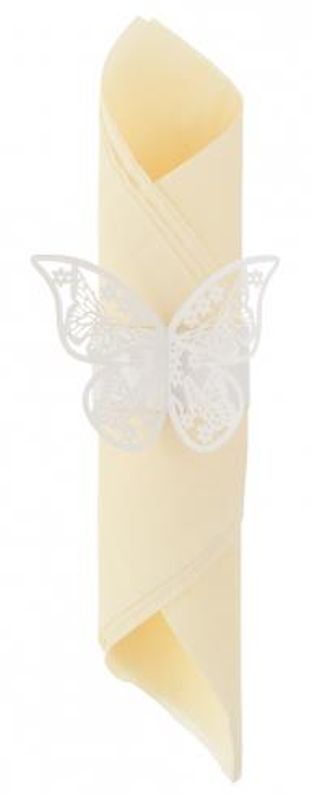 Serviettring Sommerfugl 6 stk