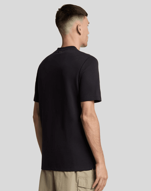 Hovedbilde Lyle & Scott Twill Texture Crewneck T-shirt Lacquer