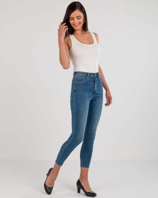 Hovedbilde Floyd Vanessa Slim Jeans Medium Jeans Blue