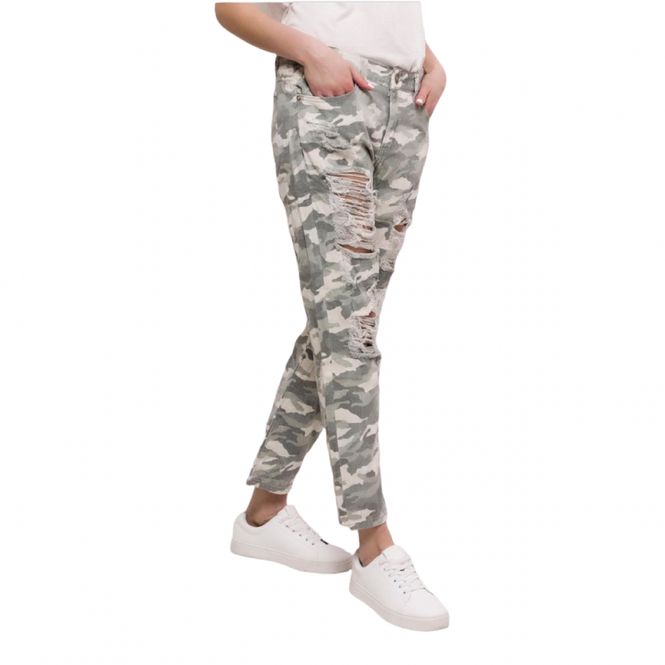 Hovedbilde Mozzaar Forever Ripped Camo Jeans