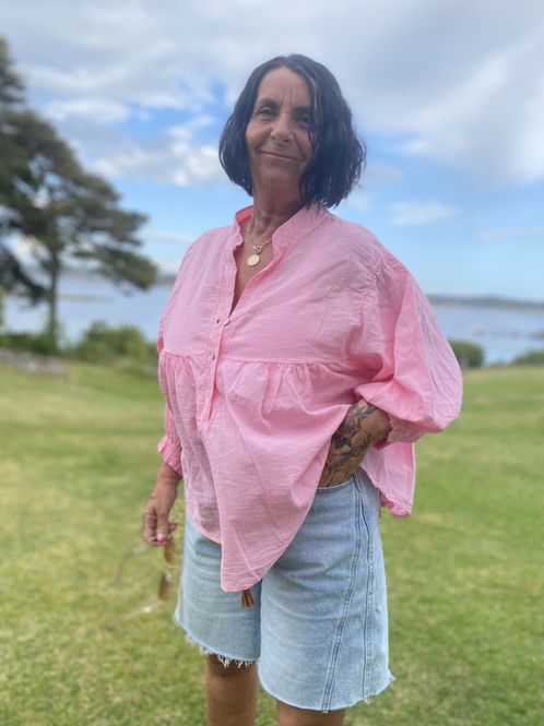 Hovedbilde Qnuz Boheme Blouse Bubbelgum