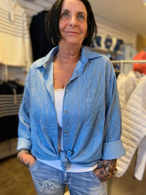 Hovedbilde Carla Giannini Bling Denim Shirt