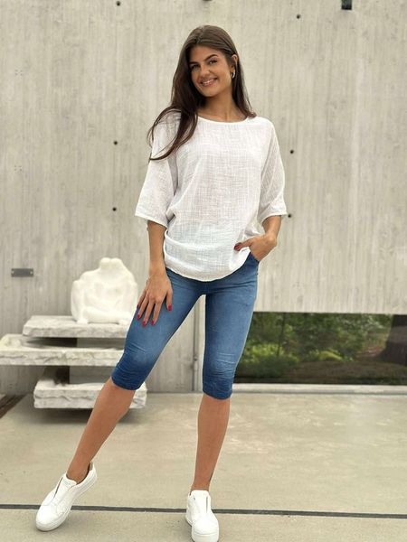 Pepper Linda Bluse Hvit