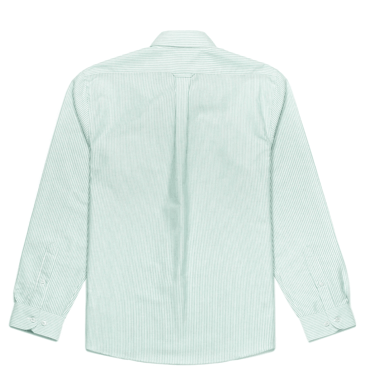 Sebago Doubling Green White Shirt