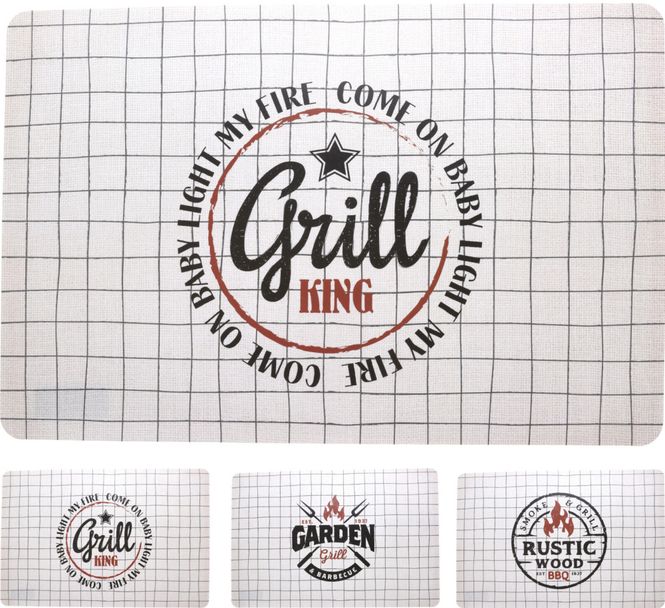 Hovedbilde Bordbrikke BBQ Polyester