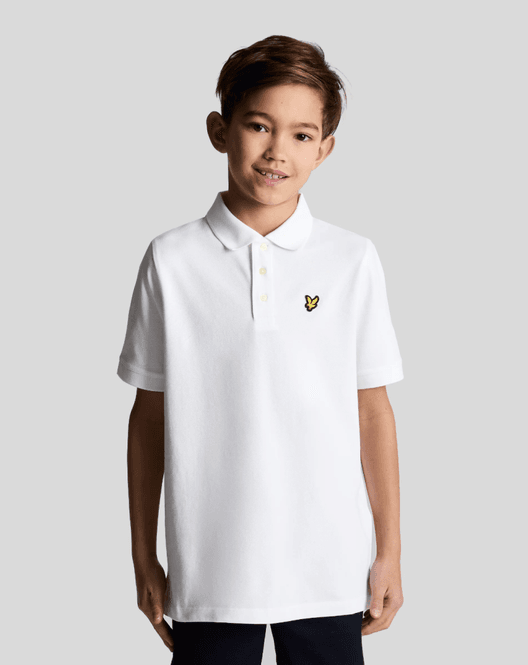 Hovedbilde Lyle & Scott Kids Plain Polo Shirt White