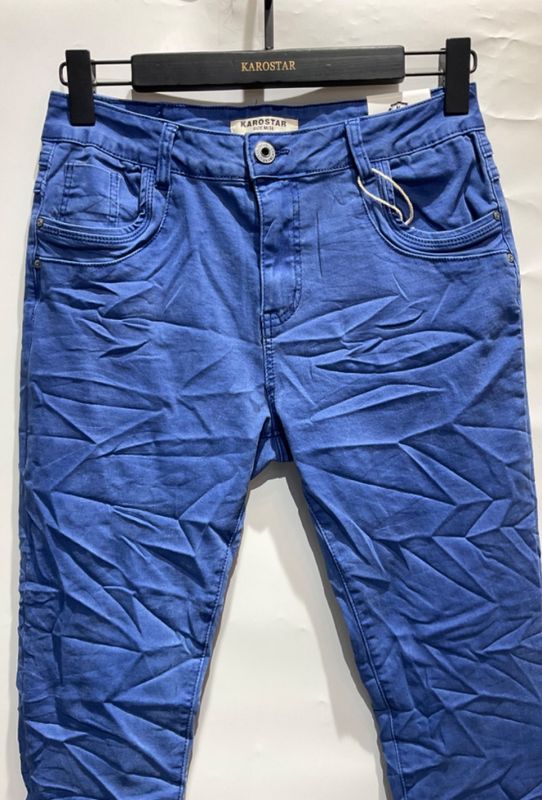 Fast Lavpris! Karostar Royal Blue Jeans