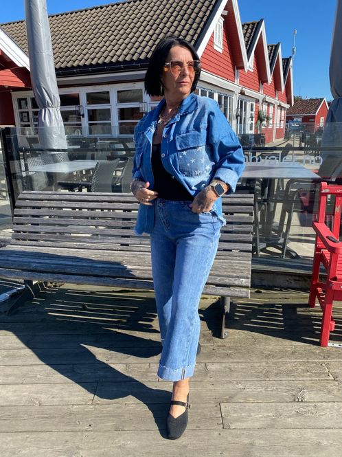 Hovedbilde Minnie Star Denimjakke