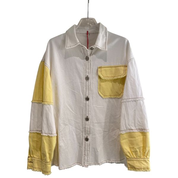 Carla Giannini Yellow Shirtjacket