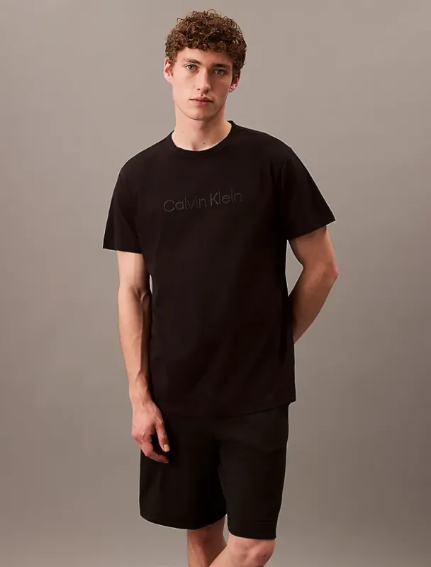Calvin Klein Lounge T-skjorte Sort - 100% bomull
