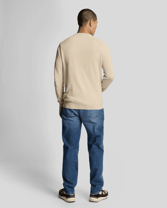 Hovedbilde Lyle & Scott Tapered Denim Jeans Stone Wash Blue