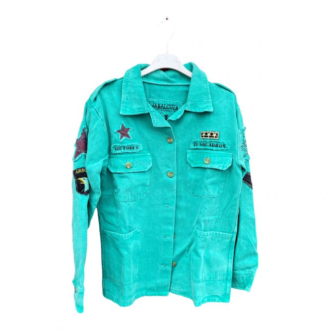 Hovedbilde La Jabalcuza Aviator Jacket Turquoise