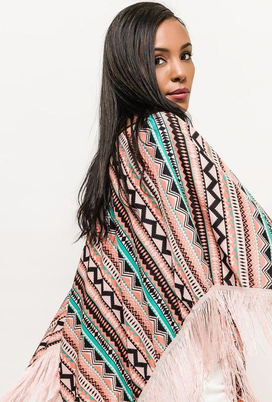 Mar & Co Floral Kimono (flere farger)