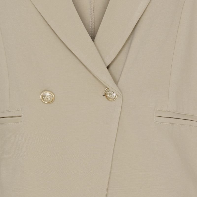 Marta Du Chateau Vivian Blazer Beige