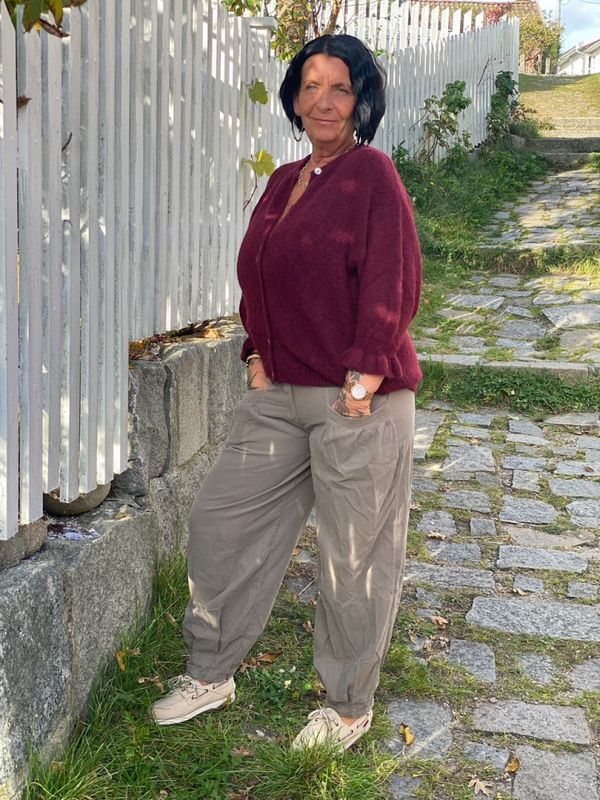 Marta DC Juliana Strikkecardigan Vino
