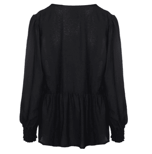 Hovedbilde Luxzuz Lyneto Bluse Sort