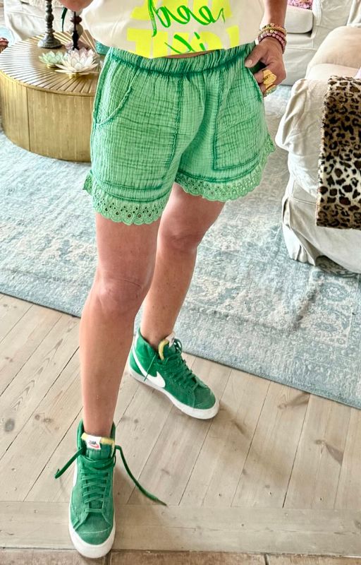 Love Forever Ashley Shorts Grønn