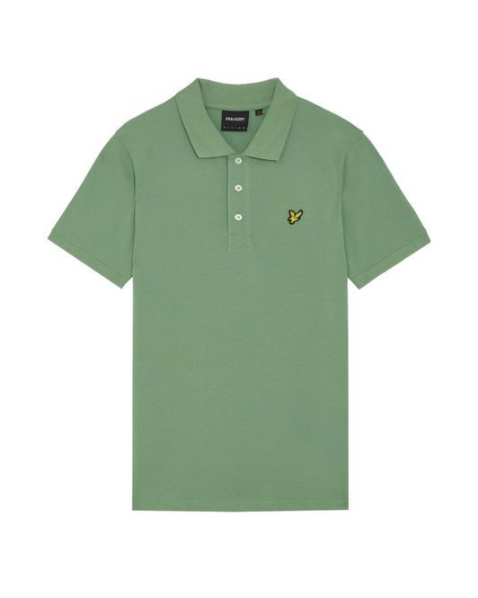 Hovedbilde Lyle & Scott Plain Polo Shirt Smoke Green