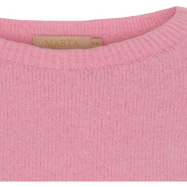 Marta DC Lela Strikkegenser Rosa