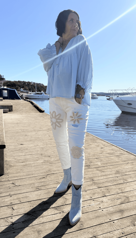 Marta DC Iscah Jeans Hvit