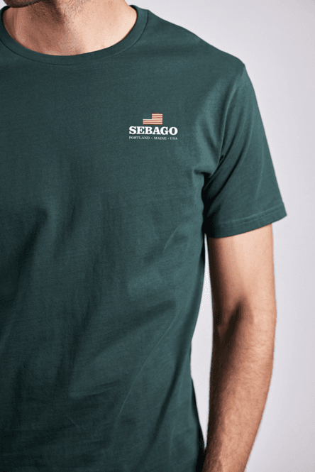 Hovedbilde Sebago Noah Logo T-skjorte Grønn
