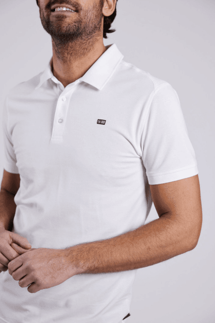 Hovedbilde Sebago Performance Polo Pique White