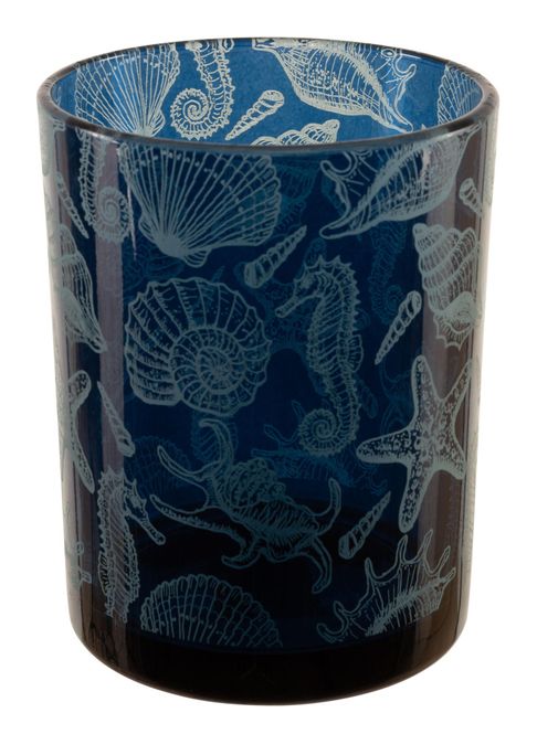 Hovedbilde Telysglass Maritim 10x12,5cm