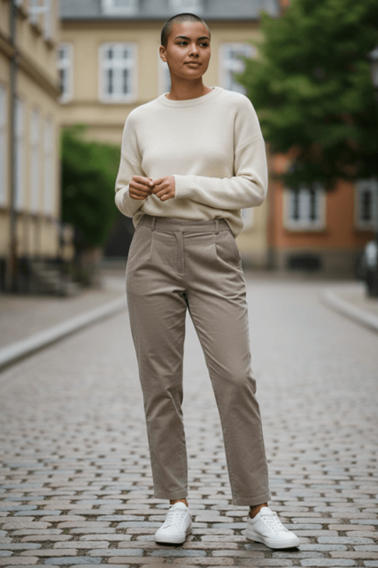 Marta DC Eclipse Babycord Pants Fango