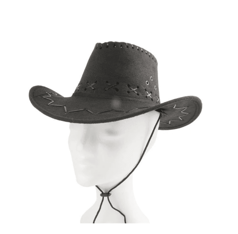 Cowboy Hatt Sort Til Barn