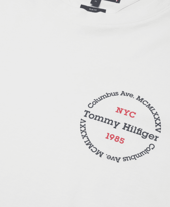 Hovedbilde Tommy Hilfiger Roundle Tee White