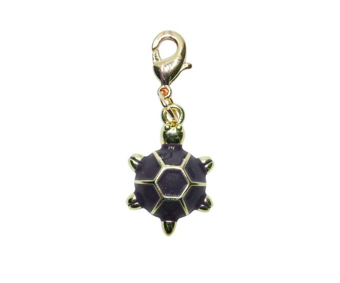 Hovedbilde Charms Turtle Black