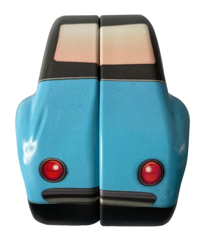 Metallboks Boble bil 2 ass