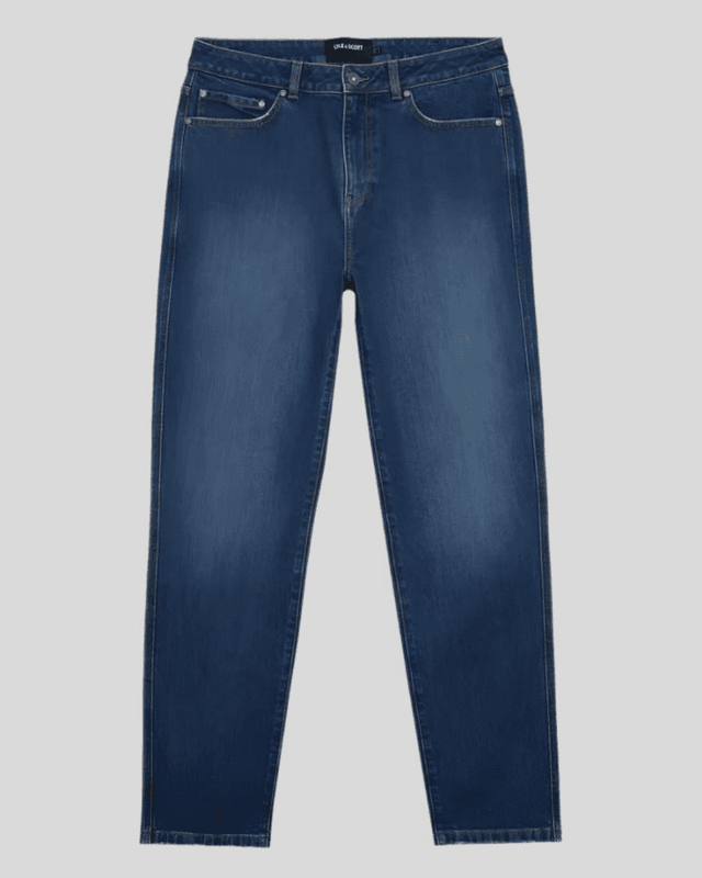 Lyle & Scott Tapered Denim Jeans